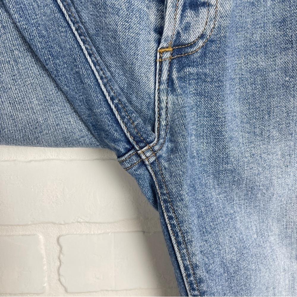Aritzia Denim Forum The Yoko High Rise Slim High-waisted slim jeans blue 24 - Picture 7 of 12